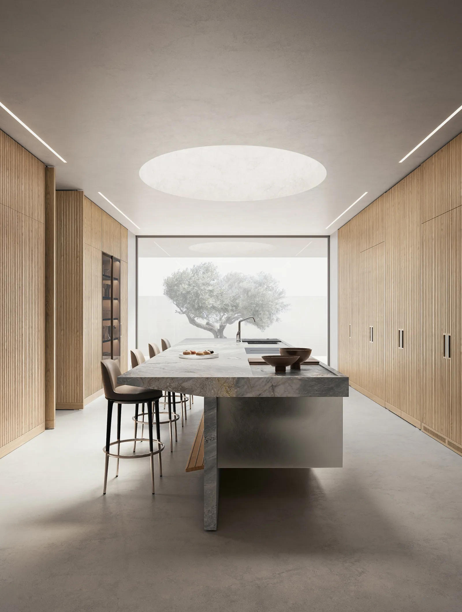 An Italian kitchen interior