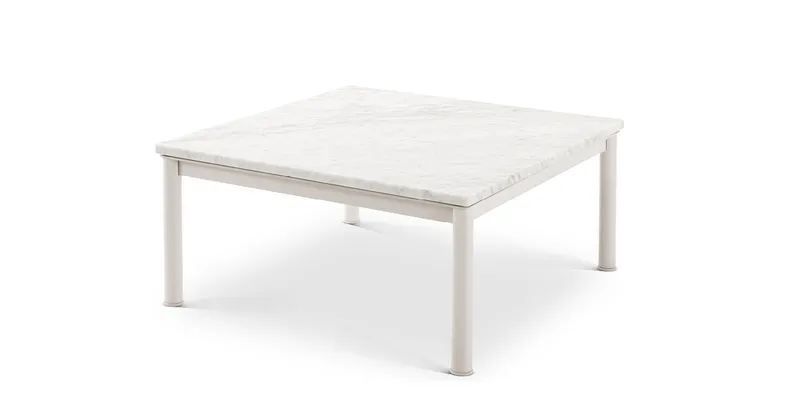 Cassina 10 Table en tube basse, Grand Modèle , Outdoor