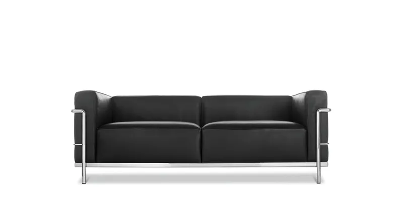 Cassina 3 Fauteuil Grand Confort, grand modèle, deux places