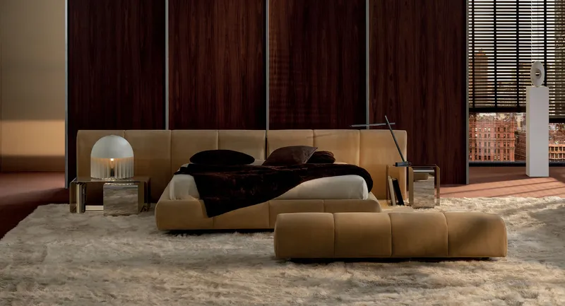Minotti Ruffle Bed